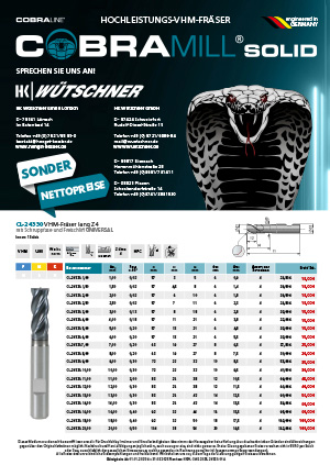 CobraMill solid 24330 Aktion 2025